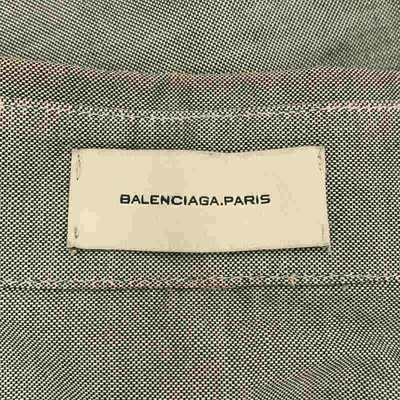 BALENCIAGA / バレンシアガ ライトオックスフォード ドレスシャツ