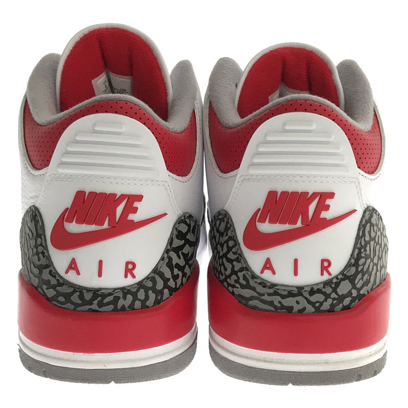 NIKE / ナイキ DN3707-160 AIR JORDAN 3 RETRO 'Fire Red'  エアジョーダン3 レトロ スニーカー 箱付き