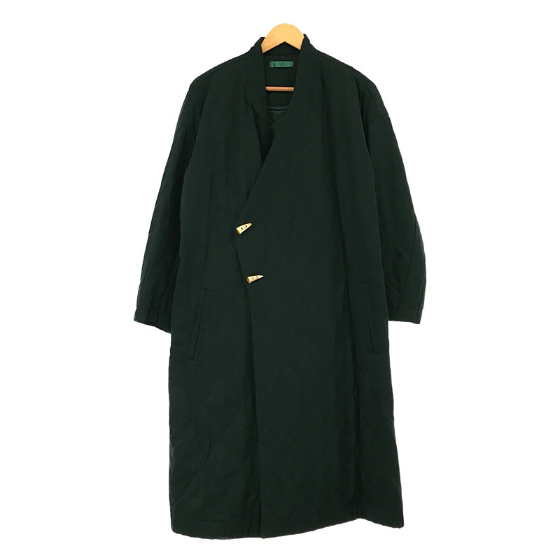 ohta / オオタ | green coat ウール キルティング トグル ボタン ノー