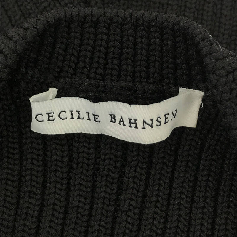 Cecilie Bahnsen / セシリーバンセン Maddy Top ナイロン ボリューム スリーブ メディ トップ ニット プルオーバー