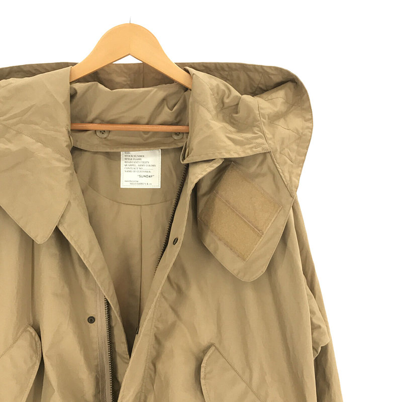 完売品 SUNDAY M-65 PARKA COAT ベージュ - library.iainponorogo.ac.id