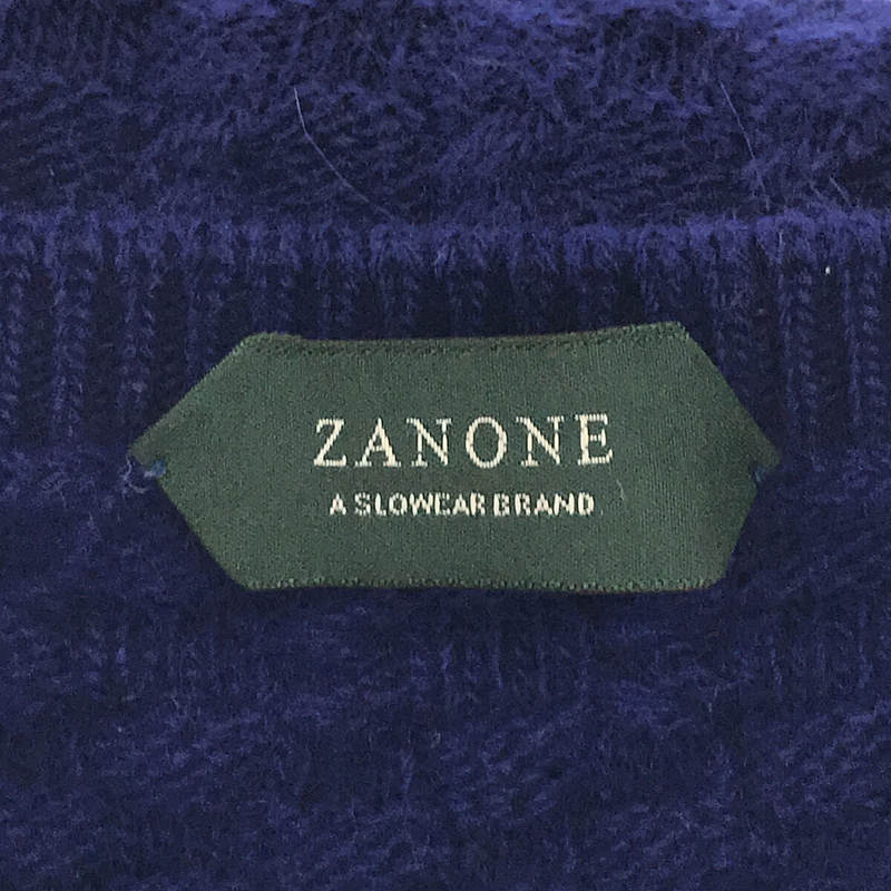 ZANONE / ザノーネ イタリア製 ウール クルーネック ニット セーター