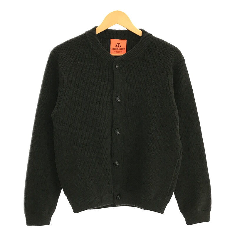 SKIPPER JACKET スキッパー ジャケット 7ゲージ ニット クルーネック カーディガン