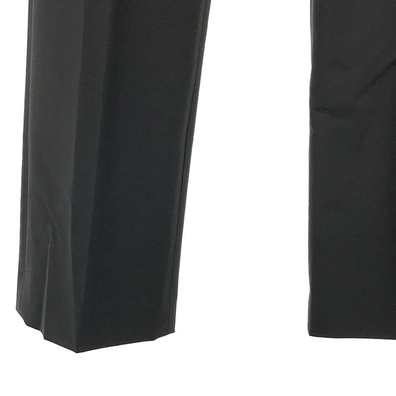 その他 ウール ストレッチ センタープレス ストレート スラックス