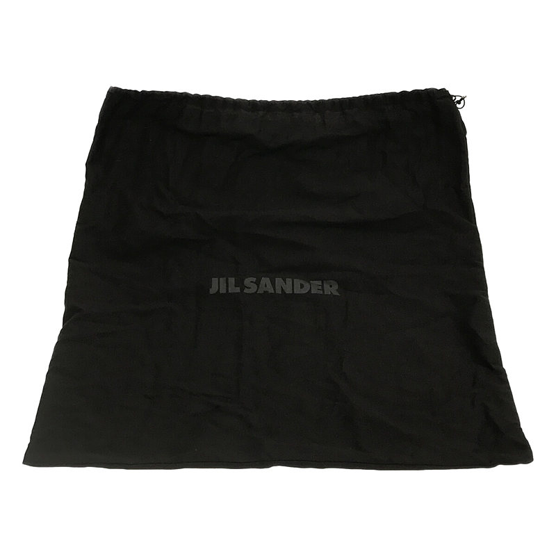 JIL SANDER / ジルサンダー レザー ２way ビッグ トートバッグ 保存袋付き