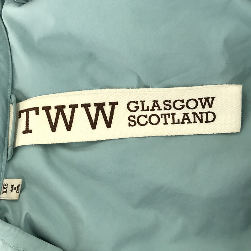 Traditional Weatherwear / トラディショナルウェザーウェア ノーカラー ダウンジャケット ブルゾン