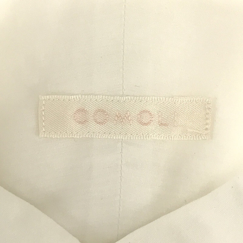 COMOLI / コモリ COMOLI / コモリ | コットン レギュラーカラー コモリシャツ | 2 | ホワイト | メンズ