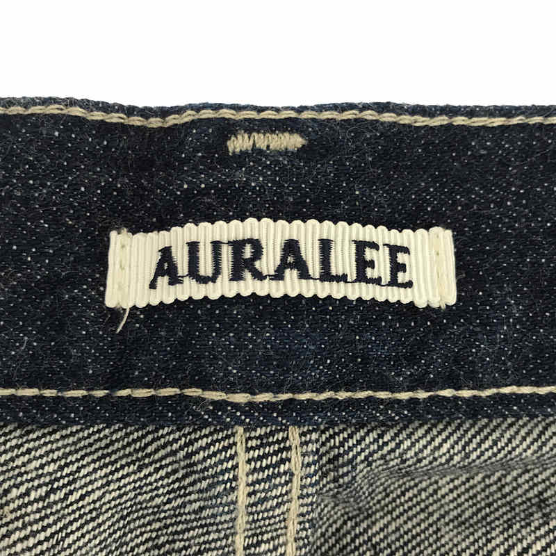 AURALEE / オーラリー SELVEDGE LIGHT DENIM WIDE PANTS コットン デニム ワイドパンツ