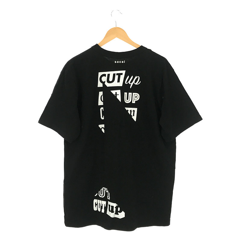 sacai / サカイ × HANK WILL THOMAS ハンク ウィリス トーマス コラボ ARCHIVE MIX T-SHIRT パッチワーク アーカイブ ミックス Tシャツ