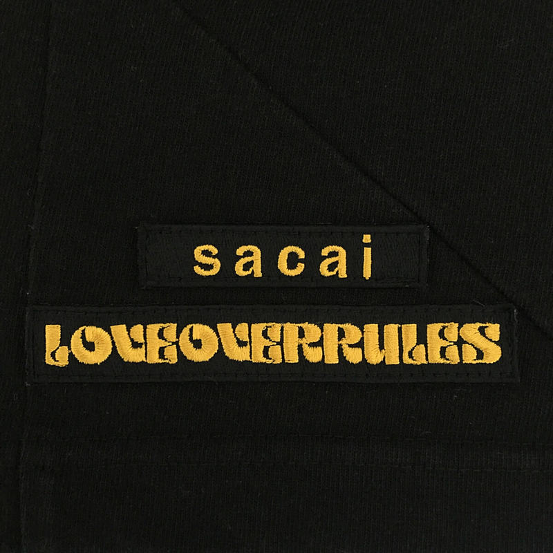 sacai / サカイ × HANK WILL THOMAS ハンク ウィリス トーマス コラボ ARCHIVE MIX T-SHIRT パッチワーク アーカイブ ミックス Tシャツ