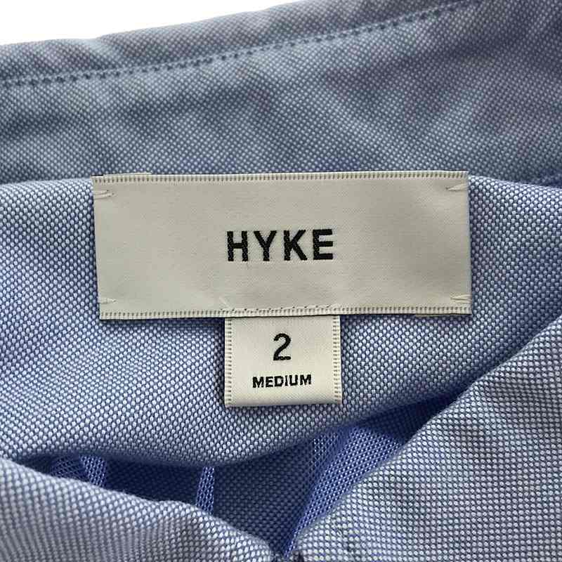 HYKE / ハイク Oxford Sheer Sleeve Shirt シャツ