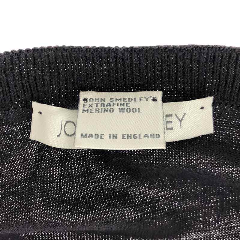 JOHN SMEDLEY / ジョンスメドレー メリノウール ハイゲージ クルーネックニット