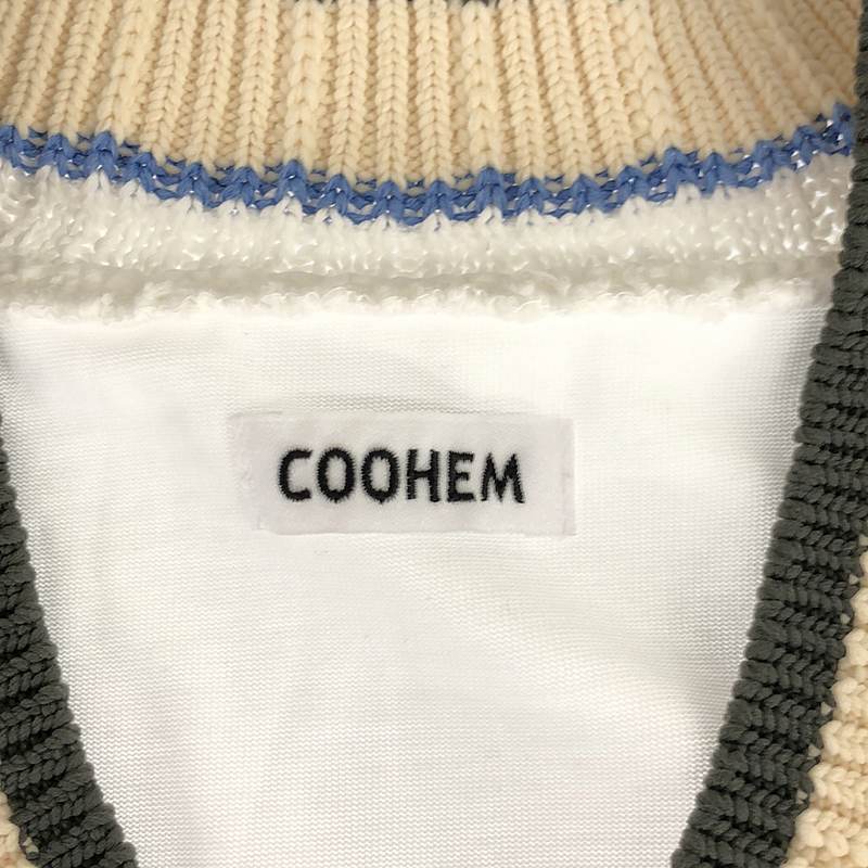 Coohem / コーヘン KNIT COMBI P/O / ニットコンビプルオーバー Tシャツ