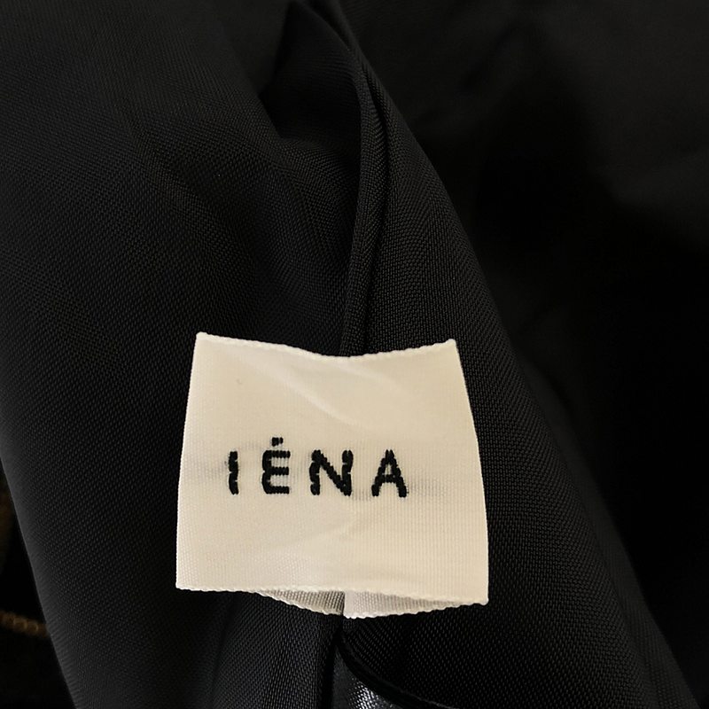 IENA / イエナ ループヘリンボーン ソフト ワイドパンツ