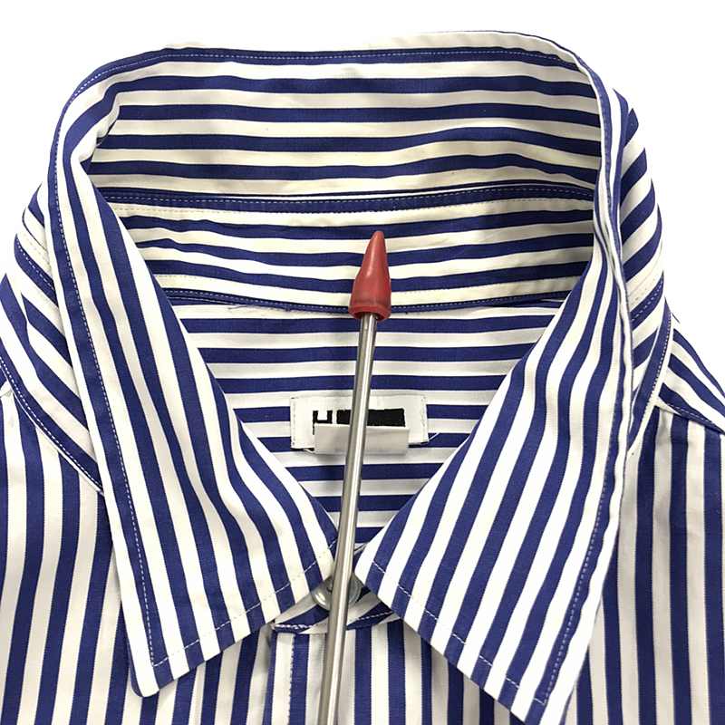 H BEAUTY&YOUTH / エイチビューティアンドユース STRIPE BALLOON SHIRT ストライプ バルーンシャツ