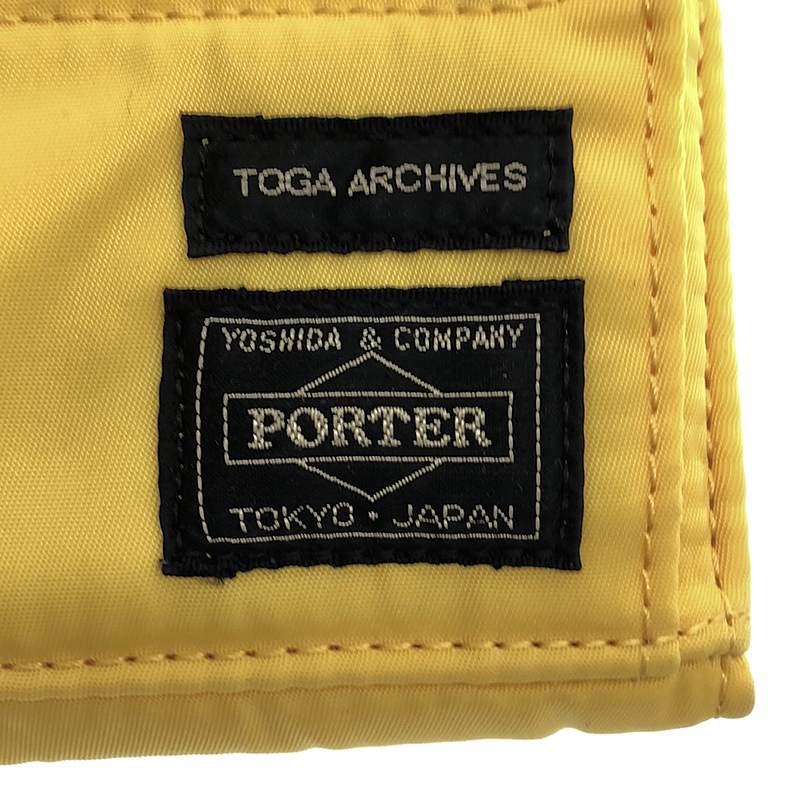 TOGA / トーガ × PORTER / ポーター レザーショルダー コンパクト ウォレット  財布