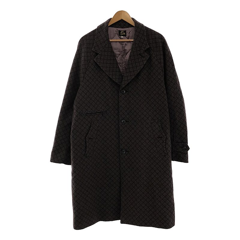 Chester Coat - Wool Jacquard / ジャガード ツイード チェスターコート