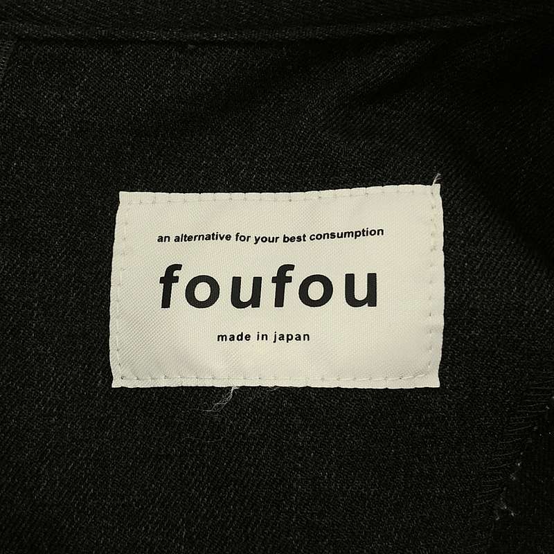 foufou / フーフー primitive shirts collar one piece ワンピース