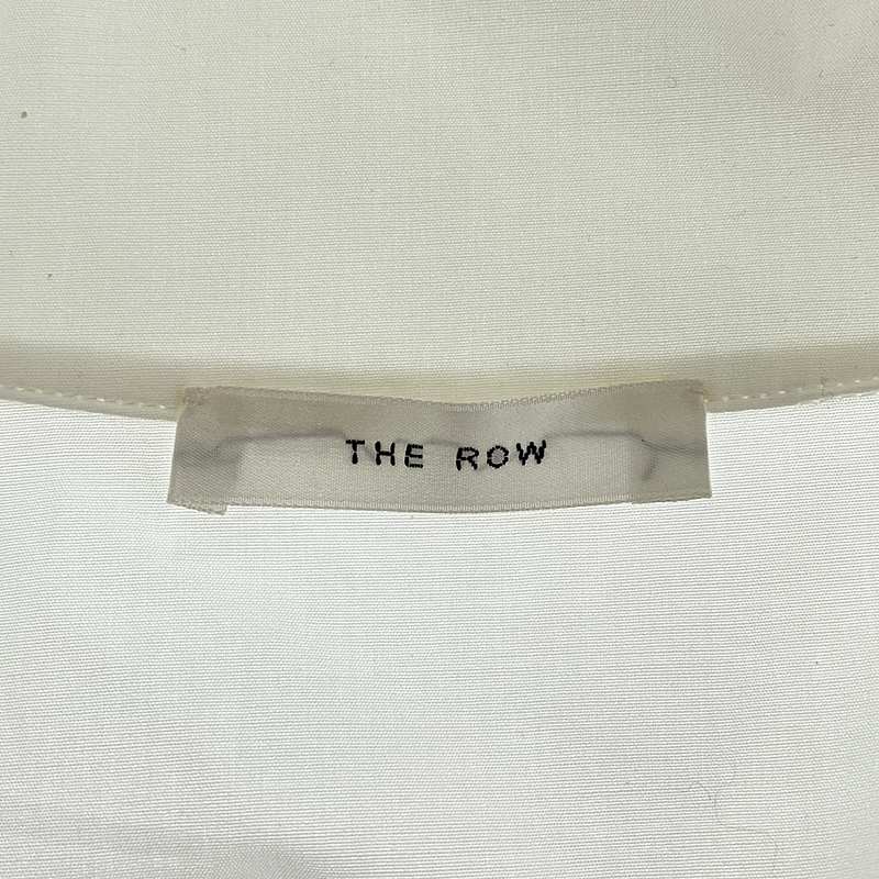 THE ROW / ザロウ rigel flared poplin shirt シャツ