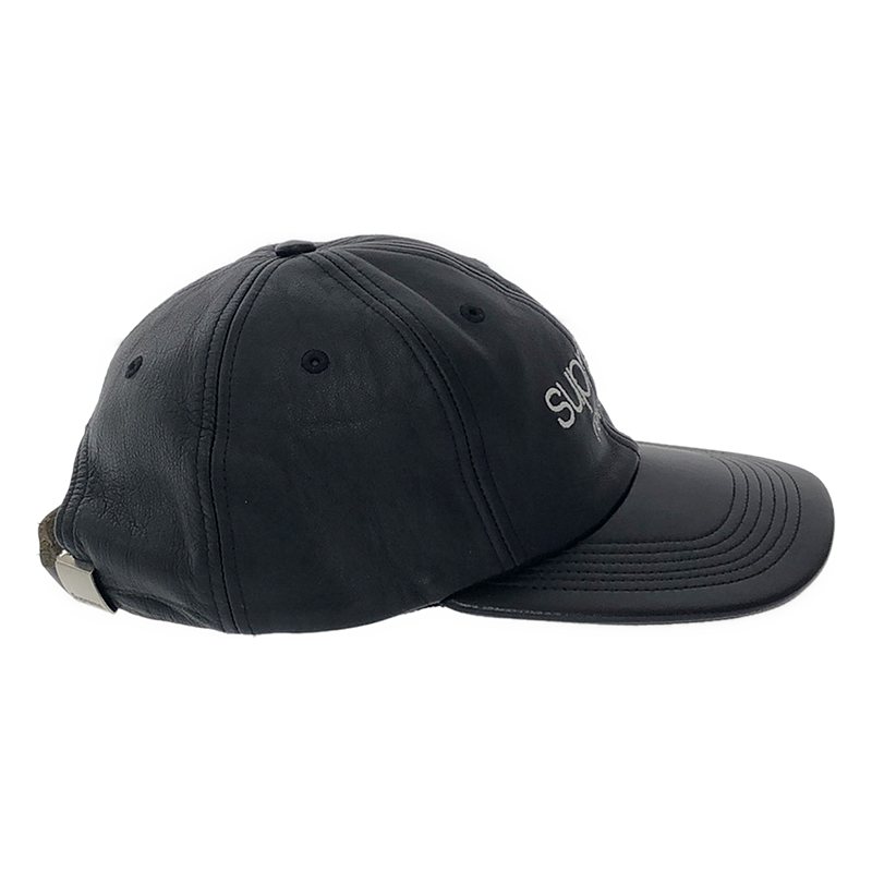 SUPREME / シュプリーム Leather Classic Logo 6-Panel Cap / ロゴ レザーキャップ 帽子 / ユニセックス