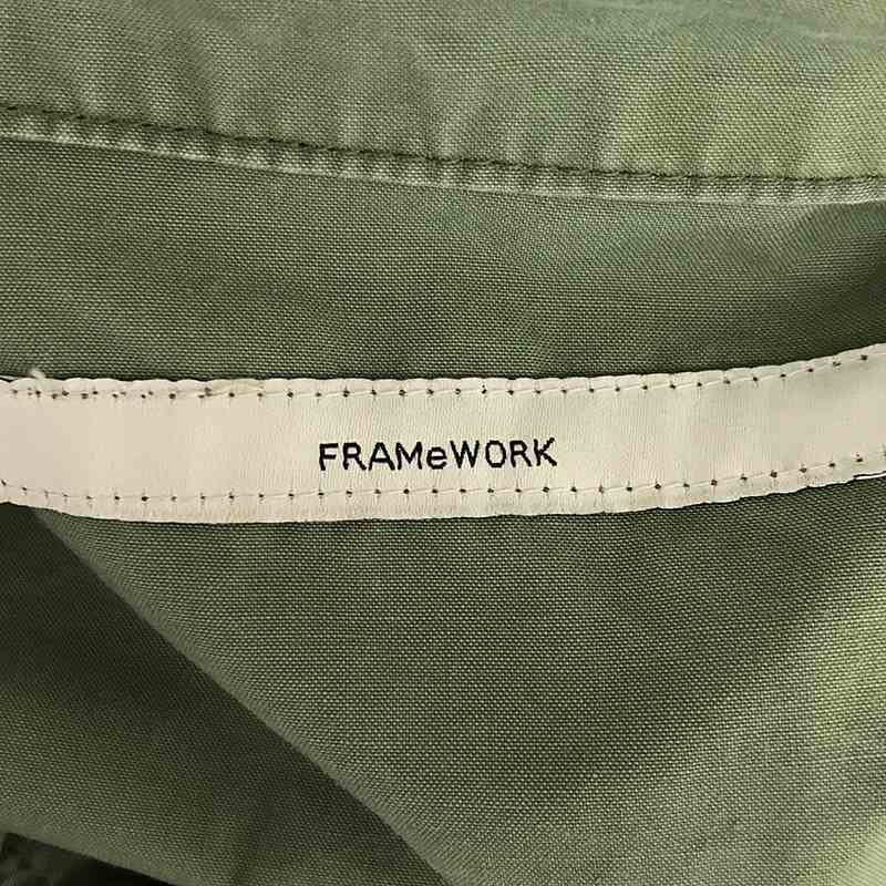 Framework / フレームワーク ミリタリーシャツ