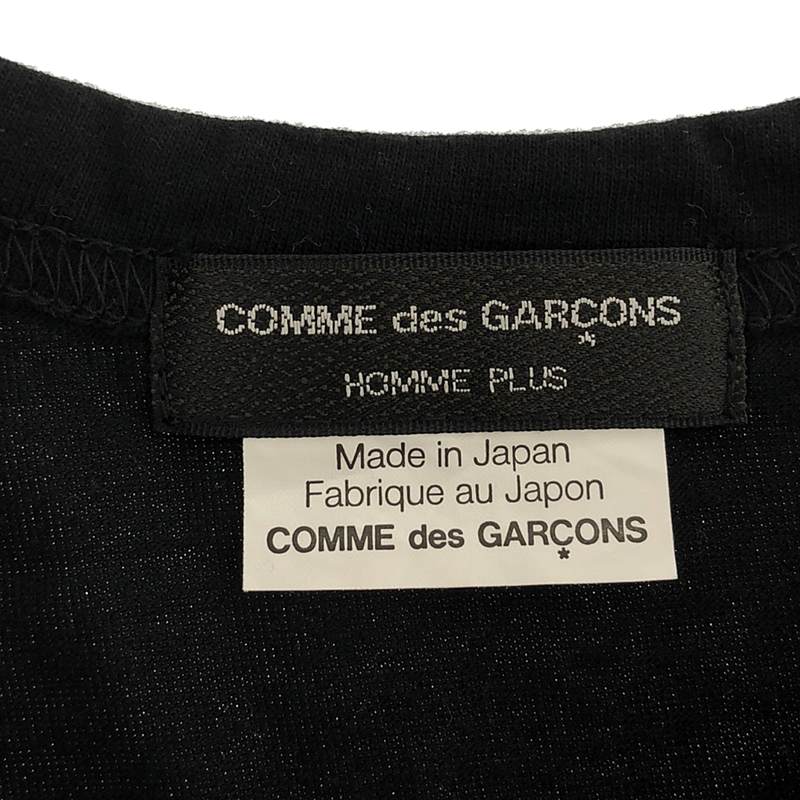 COMME des GARCONS HOMME PLUS / コムデギャルソンオムプリュス リメイク クルーネックTシャツ