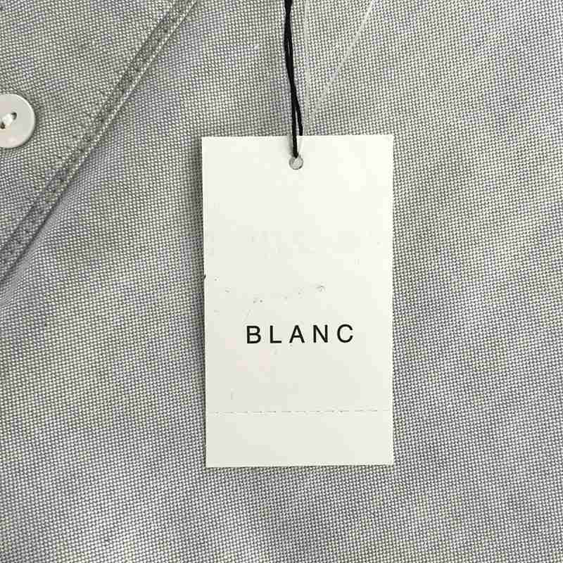 BLANC / ブラン バンドカラーシャツワンピース
