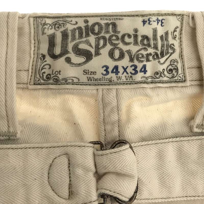 FREEWHEELERS / フリーホイーラーズ UNION SPECIAL OVERALLS シンチバック ヘリンボーン ペンターパンツ