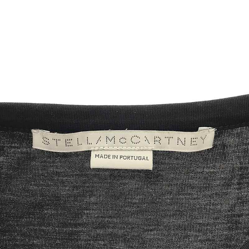 STELLA McCARTNEY / ステラマッカートニー フリル切替 半袖カットソー Tシャツ