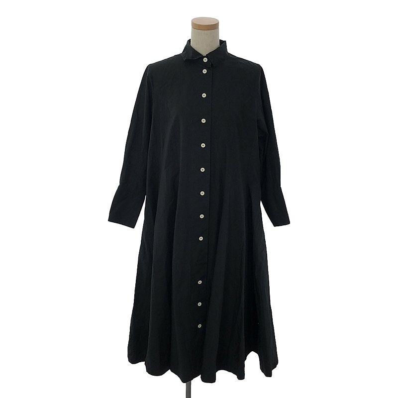 THE DRESS #13 shirts collar belted one piece ワンピース