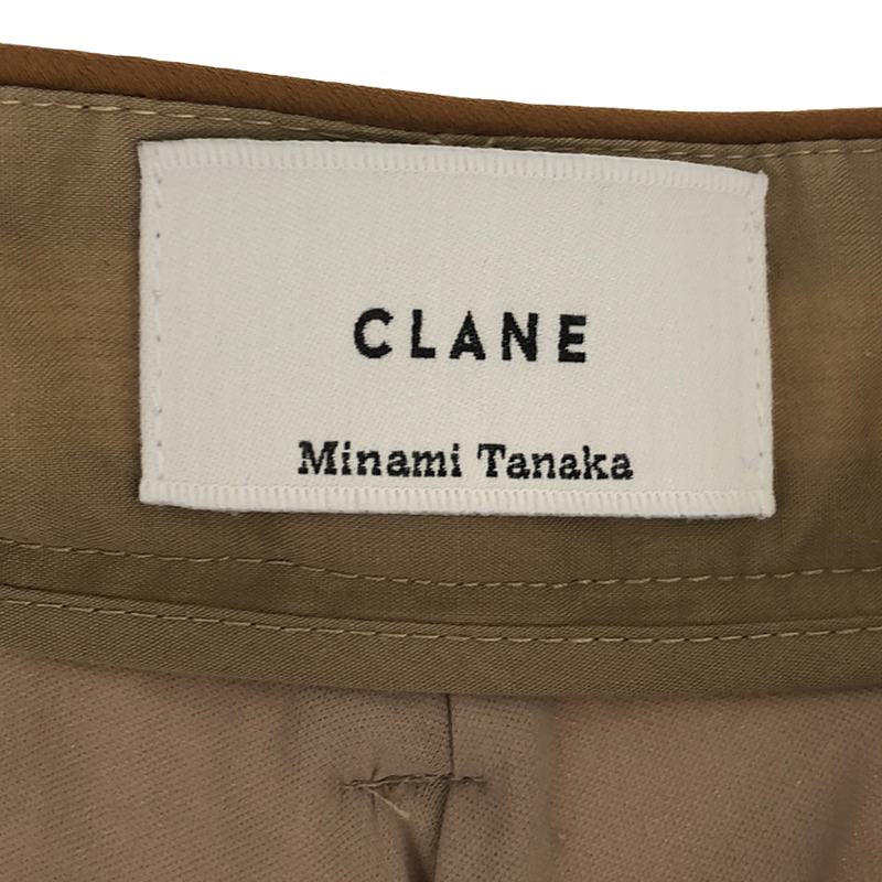 CLANE / クラネ × MINAMI TANAKA  COLOR LINE VELOR PANTS ベロアパンツ