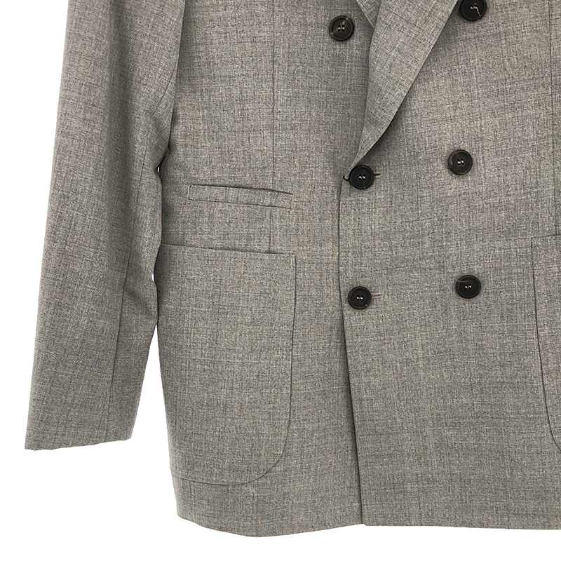 BRUNELLO CUCINELLI / ブルネロクチネリ ウール ダブル テーラードジャケット