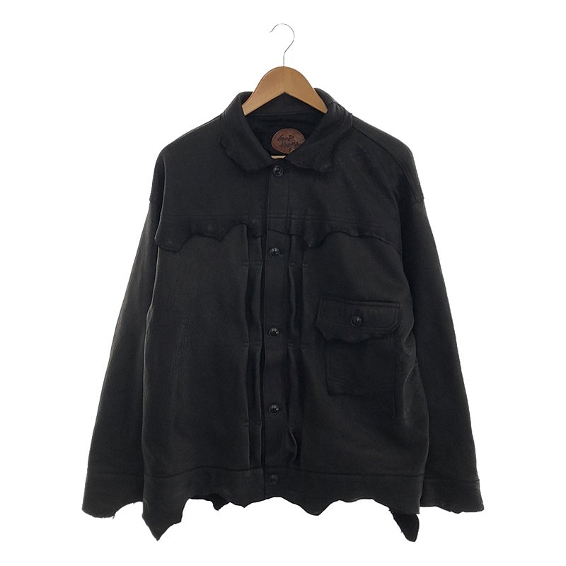 1st leather jacket / シンチバック レザージャケット