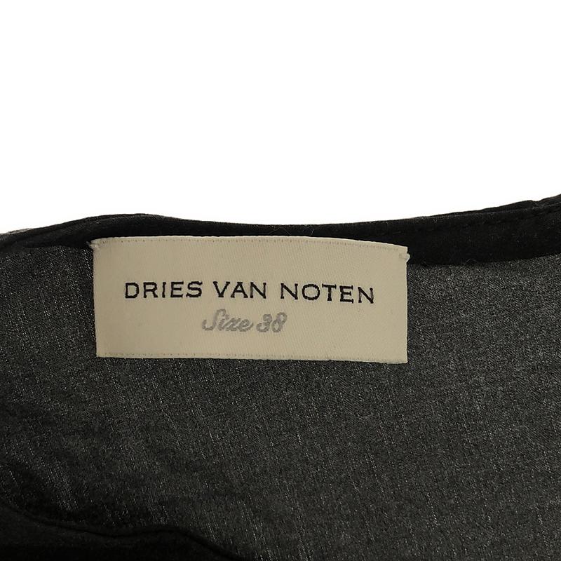 DRIES VAN NOTEN / ドリスヴァンノッテン ギャザーボリュームスリーブ ブラウス トップス