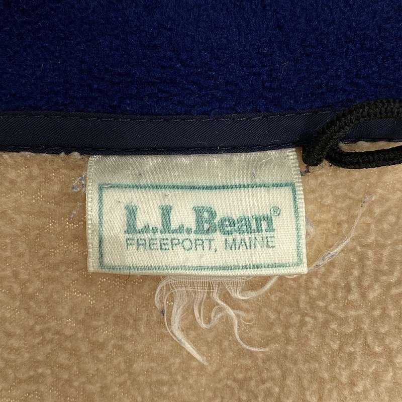 L.L.BEAN / エルエルビーン 80s ヴィンテージ ボアフリース ハーフジップ プルオーバー ジャケット