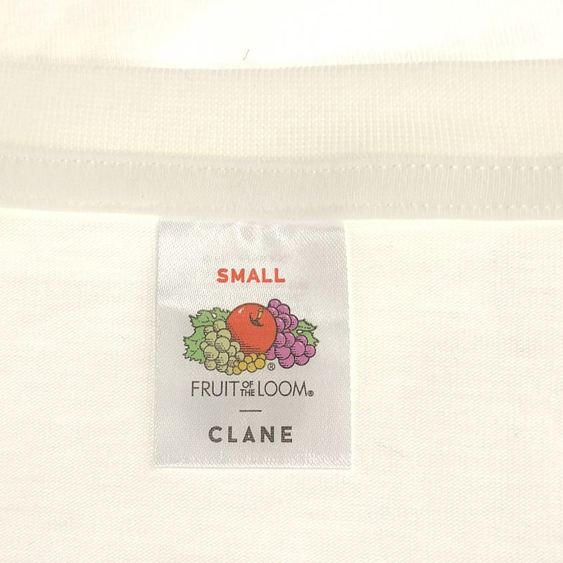 CLANE / クラネ × FRUIT OF THE LOOM Vネックロングスリーブ Tシャツ