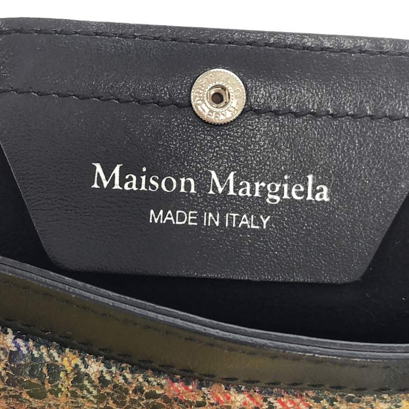 Maison Margiela / メゾンマルジェラ 5AC マイクロ 2Way タータンチェック チェーン トート ショルダーバッグ