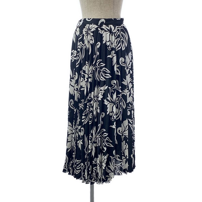 Floral Print Skirt プリーツスカート