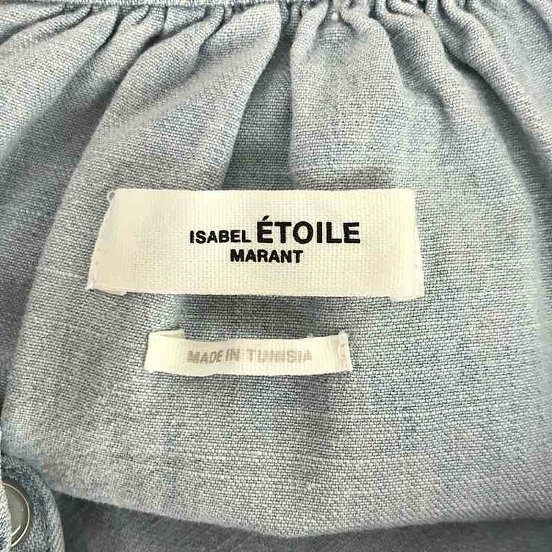 ISABEL MARANT ETOILE / イザベルマランエトワール IDETY SHIRT デニム フリルシャツ