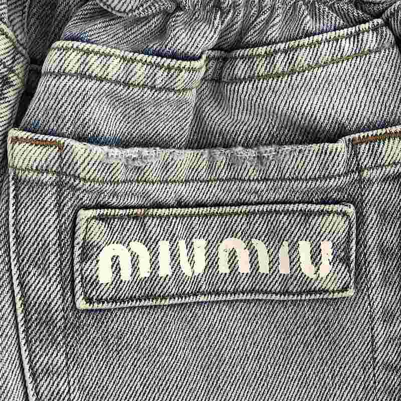 miu miu / ミュウミュウ ウエストゴム アイコニック デニムパンツ