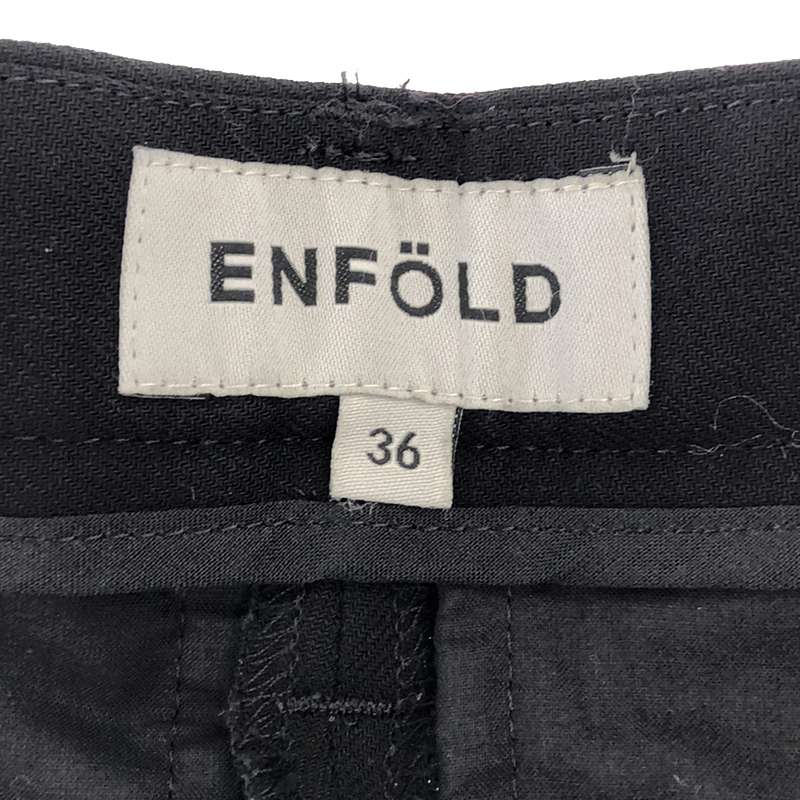 ENFOLD / エンフォルド センタープレスパンツ