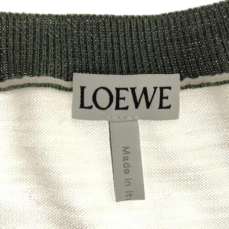 LOEWE / ロエベ ルレックス エンブロイダリー クロップド セーター ニット