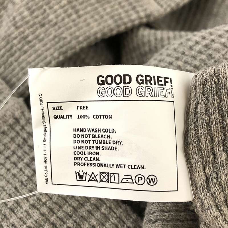 L'Appartement / アパルトモン 【GOOD GRIEF!/グッドグリーフ】 HENLEY NECK THERMAL TOP