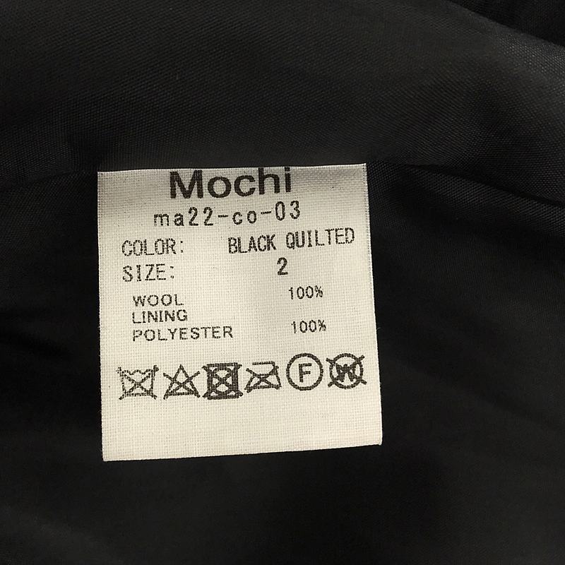 Mochi / モチ stand fall collar coat キルティングコート