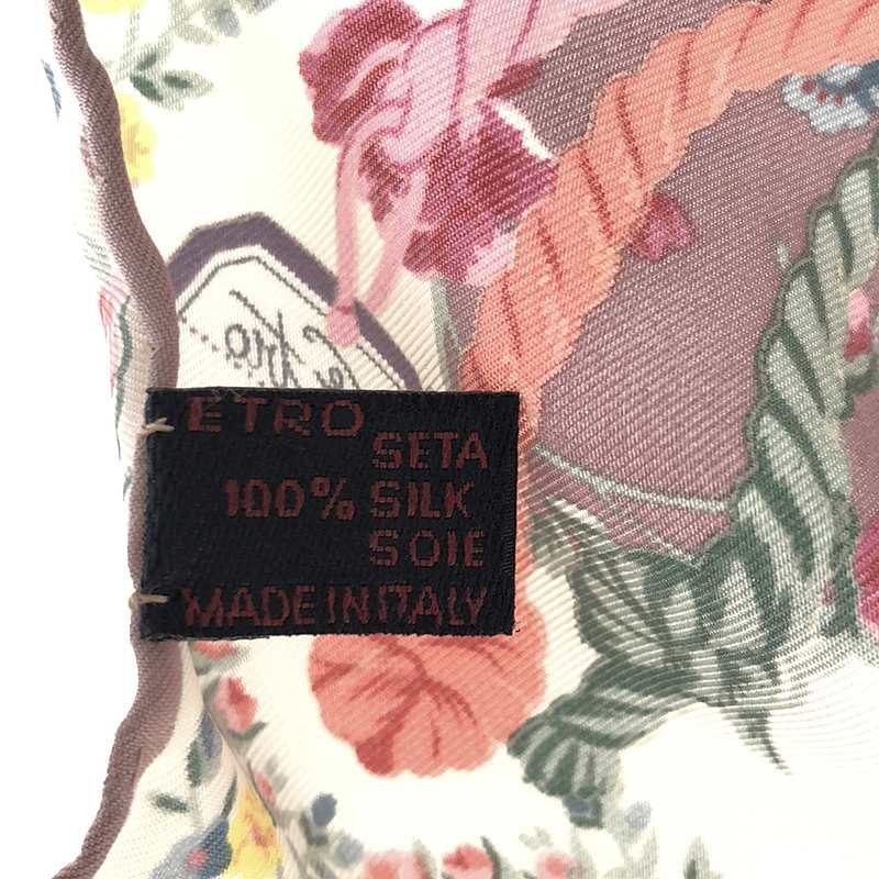 ETRO / エトロ シルク フラワースカーフ