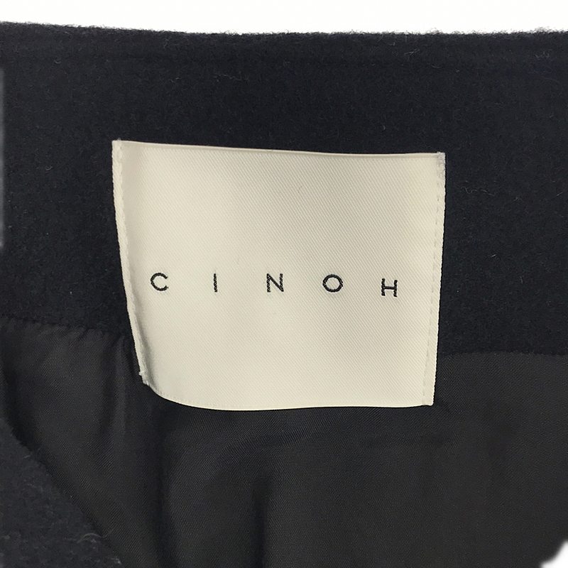 CINOH / チノ ウール ライダースコート