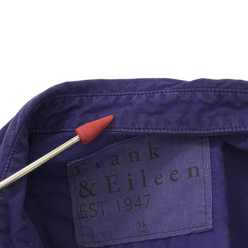 Frank&Eileen / フランクアンドアイリーン BARRY 製品染め コットンシャツ