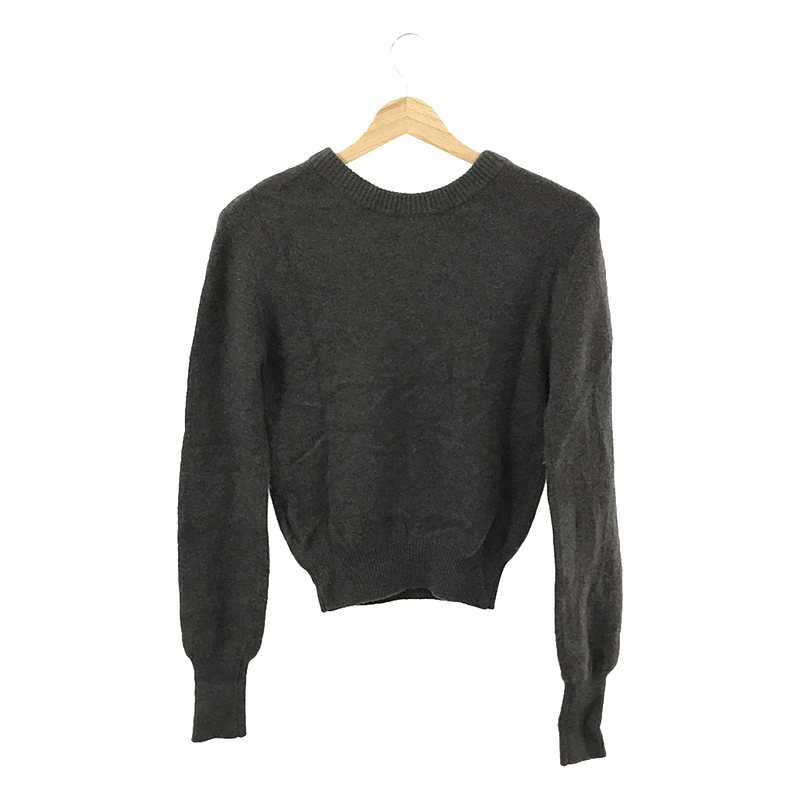 CLANE / クラネ W FACE HALF ZIP YAK KNIT TOPS ダブルフェイス ハーフジップ ヤク ニット