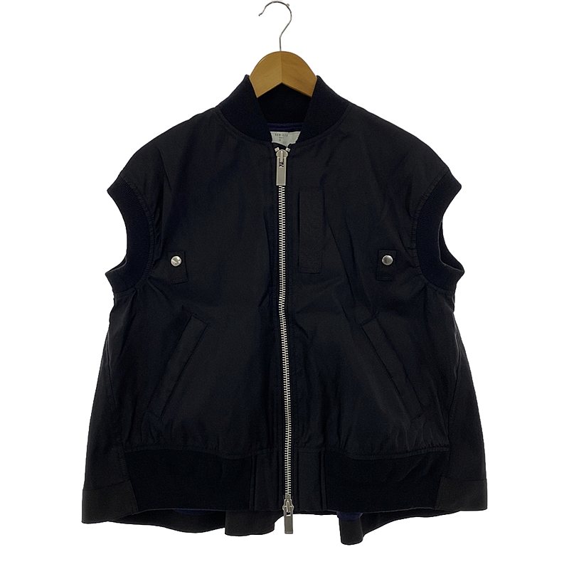 Nylon Twill Vest べストジャケット