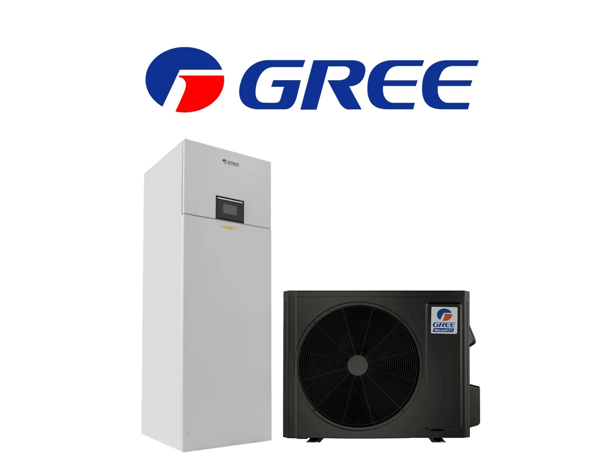 Gree Versati IV 8kW Dual ar iebūvētu ūdens boileri